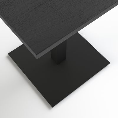 Стол Tetra light 70x70 h-75 Черный, Черный ЛДСП (61736002) с доставкой