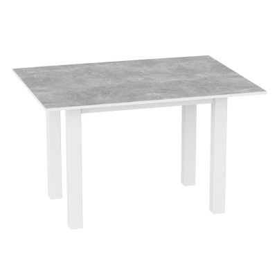 Стол-трансформер Dinner Glass 120х90 ДСП Ателье светлый, Белый, Белый (931380218) недорого