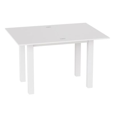 Стол-трансформер Dinner Glass 120х90 ДСП Белый, Белый, Графитовый (931380214) недорого