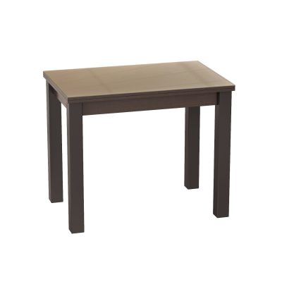 Стол-трансформер Dinner Glass 120х90 ДСП Венге, Венге, Бежевый (931380217)