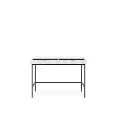 Туалетный столик Стол Nova T104 104х50 Белый, Черный (1321470548) дешево