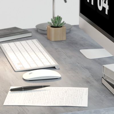 Стіл Універ 2 120x70 Урбан, Білий (68476100) дешево
