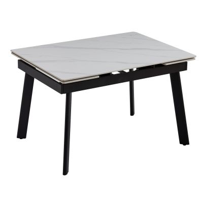 Стол Velvet 120х90 Snow White Matt, Черный (1011489666)