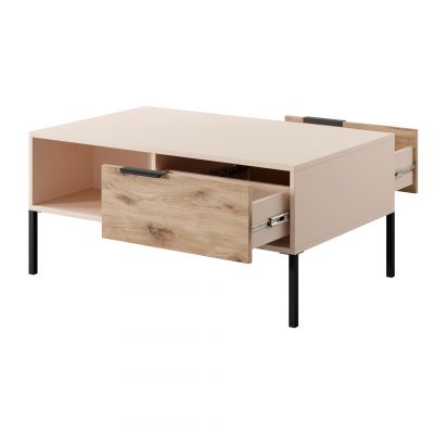 Журнальный стол Хюгге Дуб Викинг, Бежевый (1541196496) с доставкой