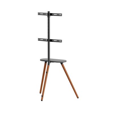 Стойка с креплением для телевизора OfficePro TVS226 43''-65'' Walnut wood, Black (1311470348) недорого