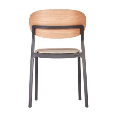 Стул Bake Wood с подушкой anthracite (1691270789) с доставкой