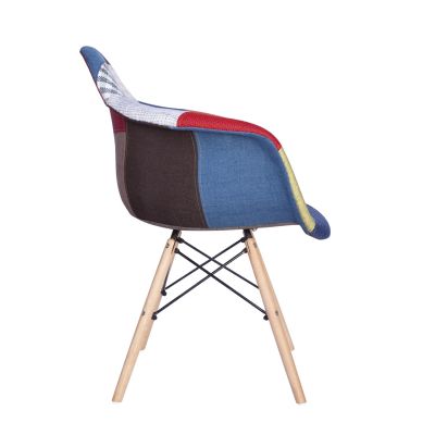 Стул HATTA Bryan Wood Arm Patchwork 1 (44478920) дешево