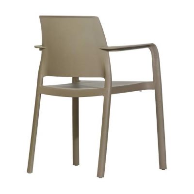 Стул Dock с подлокотниками taupe (1691270524) дешево