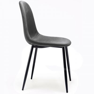 Стул HATTA Dora Velvet Темно-серый (44476853) дешево