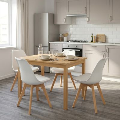 Стул HATTA Asteria Eco Wood Белый (44231873) с доставкой