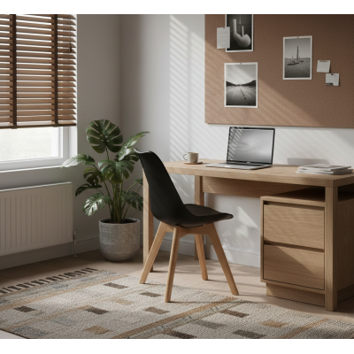 Стул HATTA Asteria Eco Wood Черный (44231872) дешево
