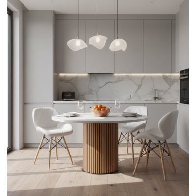 Стілець HATTA Astra Eco Wood Білий (44251808) недорого