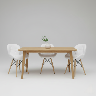Стілець HATTA Astra Eco Wood Білий (44251808) дешево