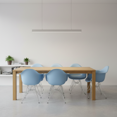 Стул HATTA Bryan Chrome Arm Синий (44094372) с доставкой