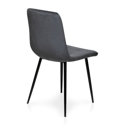 Стул HATTA Indigo Velvet Темно-серый (44478937) с доставкой