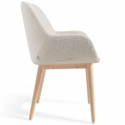 Стілець Konna Wood Wool Білий (90935789) с доставкой
