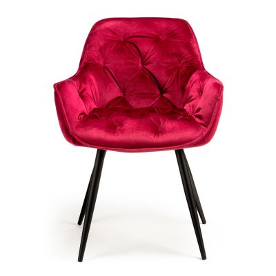 Стілець HATTA Legend Velvet Гранатовий (44474948) недорого