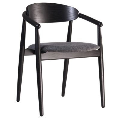 Стул Mamont semi-soft Superior 19 Graphite , 9005 Черный  Ясень (611485262)