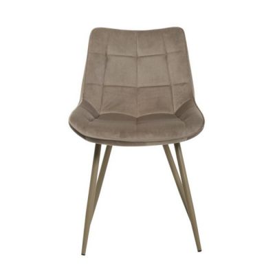 Стул N-45 fabric Капучино-вельвет, Капучино (23439802) недорого