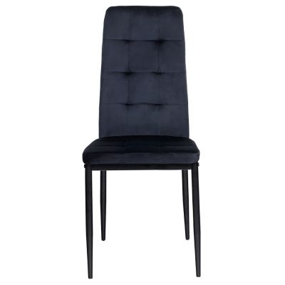 Стул N-66-2 fabric Черный-вельвет (23724252) недорого