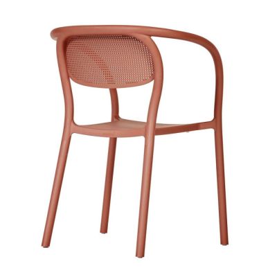 Стілець Noon з підлокітниками terracota (1691269462) дешево