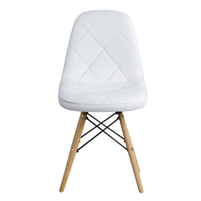 Стул HATTA Rhomb Eco Wood Белый (44373305) недорого
