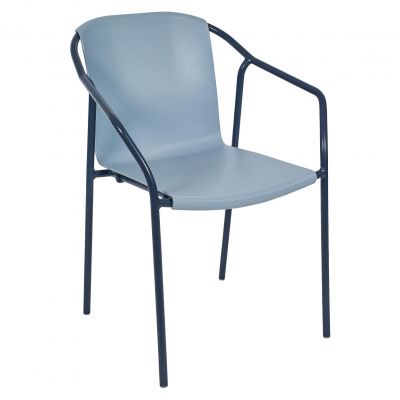 Стілець Rod з підлокітниками blue grey (1691269747)