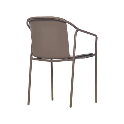 Стул Rod с подлокотниками taupe (1691269749) с доставкой