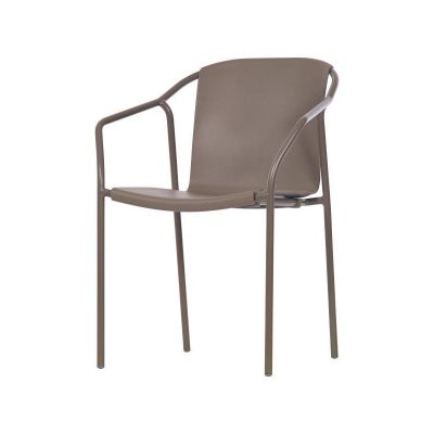 Стул Rod с подлокотниками taupe (1691269749) дешево