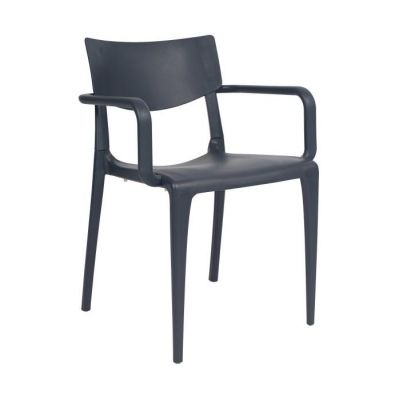 Стул Town с подлокотниками anthracite (1691270380)