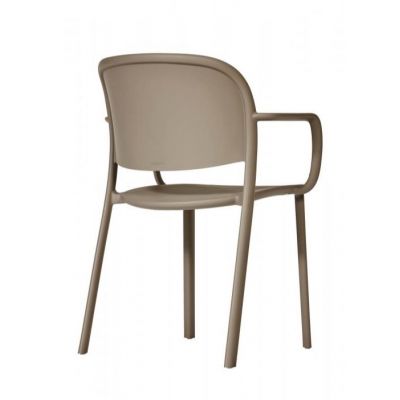 Стілець Trena з підлокітниками taupe (1691269448) с доставкой