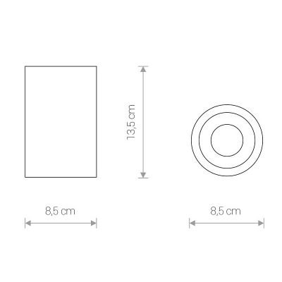 Точечный светильник Alpha Черный (109731929) недорого