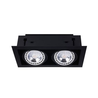 Точечный светильник Downlight IІ ES 111 Черный (109731934)