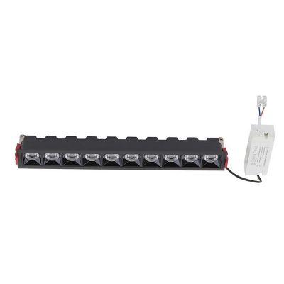 Точечный светильник MIDI LED 40W 3000K RECESSED Черный (109731968) дешево
