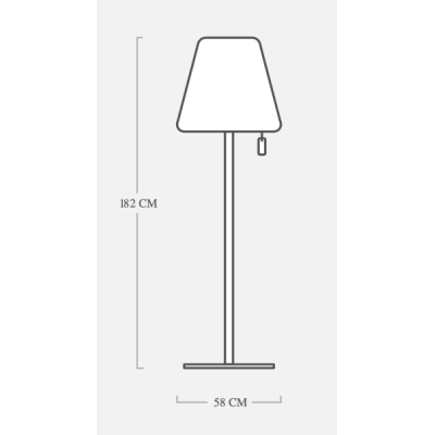 Торшер Edison the Giant Light Grey (1751482829) недорого