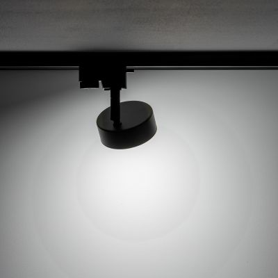 Трековый светильник Profile Puck Черный (109742925) дешево