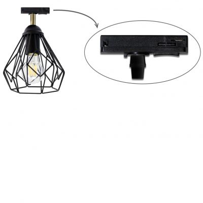 Трековый светильник Тrack Bevel TL165 Black (1111230565) дешево