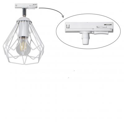 Трековый светильник Тrack Bevel TL165 White (1111230566) недорого