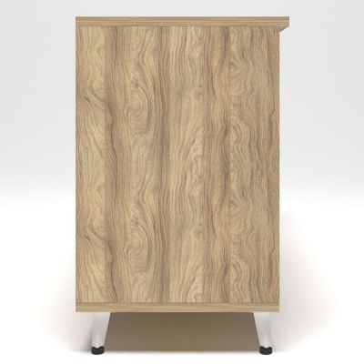 Тумба Delta DL-401R Белый беж, Блэквуд Ячменный  (08479105) с доставкой