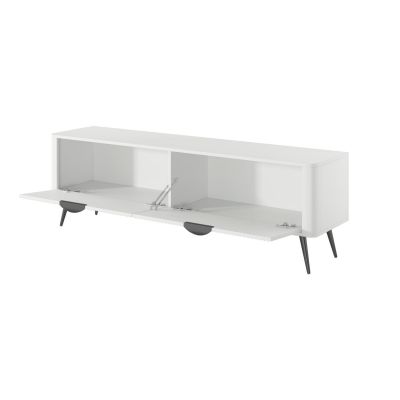 Тумба под телевизор Lante 2D/163 Белый, Черный (1321488061) с доставкой