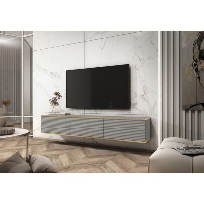 Тумба под телевизор навесная Oro RTV175 MDF Серый (1321469800) недорого
