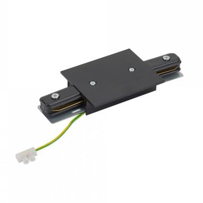 Ввід живлення Profile Recessed Power Straight Connector IP20 Чорний (109985050)