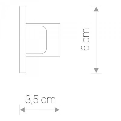 Заглушка Profile recessed dead end cap IP20 Белый (109986273) недорого