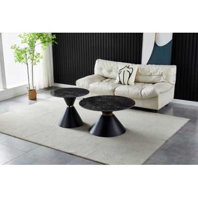 Журнальный стол CT Borg A D80 Bass Black Glossy (1011489688) дешево