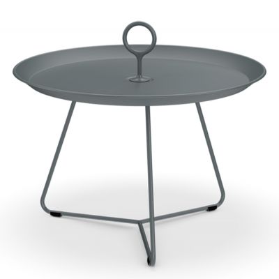 Журнальний стіл Eyelet Tray Table D57,5 Dark Grey (134936621)