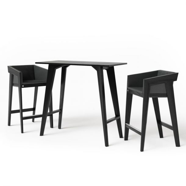 Барний стіл Air 2 bar M 120x60 Black, Black (60461112) недорого