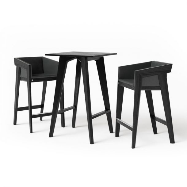 Барный стол Air 2 bar S 70x70 Black, Black (60461094) недорого