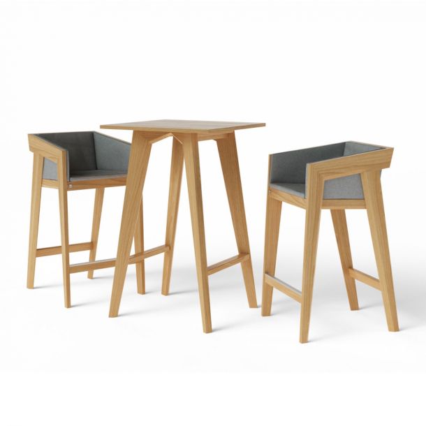 Барный стол Air 2 bar S 70x70 Natural, Natural (60461093) недорого