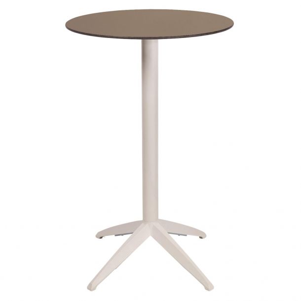 Барный стол Quatro High Fix D70 taupe, white (1691271568) недорого