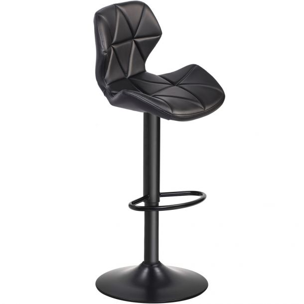 Барный стул HATTA Astra new Black Eco Черный (44515262) с доставкой